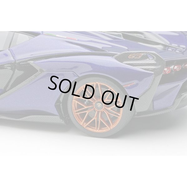 画像7: EIDOLON COLLECTION 1/43 Lamborghini Sian FKP 37 2019 Viola Aletheia Limited 50 pcs. (7)