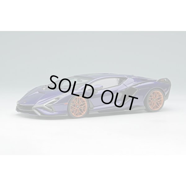 画像2: EIDOLON COLLECTION 1/43 Lamborghini Sian FKP 37 2019 Viola Aletheia Limited 50 pcs. (2)
