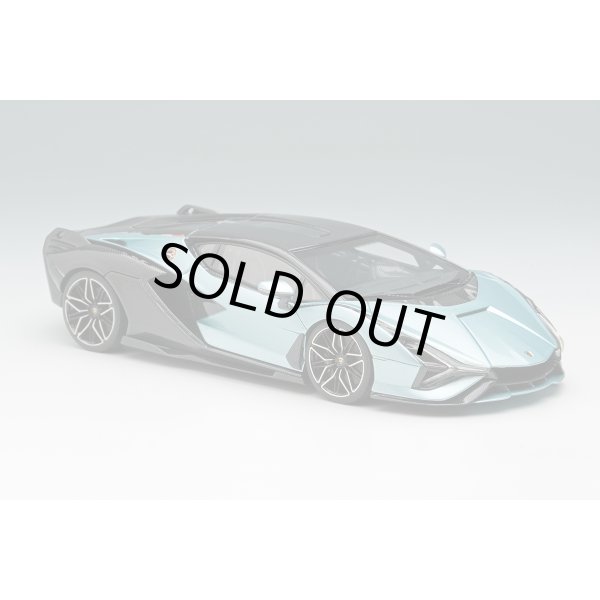 画像5: EIDOLON COLLECTION 1/43 Lamborghini Sian FKP 37 2019 Azzurro Tethys / Carbonio esposto Limited 50 pcs. (5)