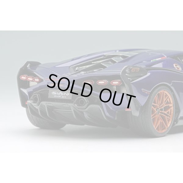画像8: EIDOLON COLLECTION 1/43 Lamborghini Sian FKP 37 2019 Viola Aletheia Limited 50 pcs. (8)
