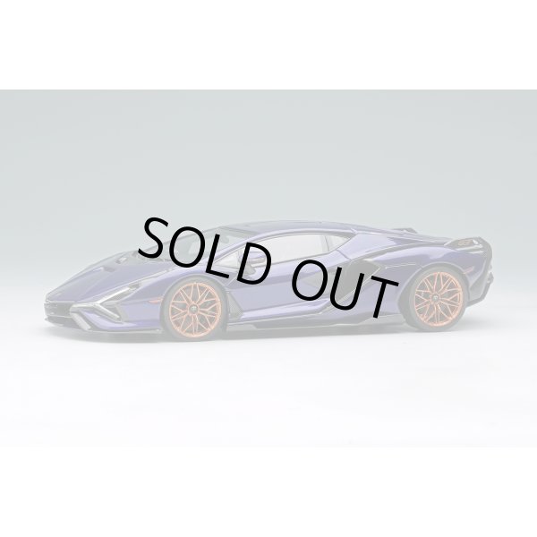 画像1: EIDOLON COLLECTION 1/43 Lamborghini Sian FKP 37 2019 Viola Aletheia Limited 50 pcs. (1)