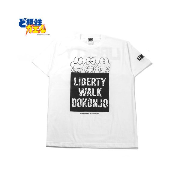画像1: ぴょん吉 × LB トリオ Tee WH  (1)