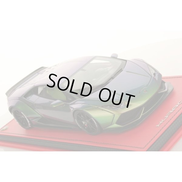 画像1: 1/18 Lamborghini Huracan Aftermarket Silver to Green Limited 3 pcs (1)