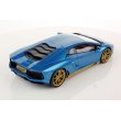 画像4: 1/18 Lamborghini Aventador LP 700-4 Miura Homage Blu Tahiti / Gold ? Terra Emilia Interior Limited 25 pcs. 03/25 (4)