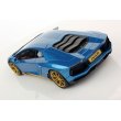 画像2: 1/18 Lamborghini Aventador LP 700-4 Miura Homage Blu Tahiti / Gold ? Terra Emilia Interior Limited 25 pcs. 03/25 (2)