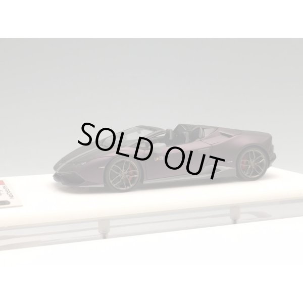 画像3: EIDOLON × MyStar 1/43 Lamborghini Huracan LP610-4 Spyder 2016 (AVIO livery)  Matt Alba Cielo ver. Limited 20 pcs.  (3)