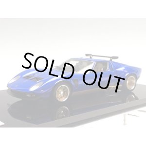 画像: EIDOLON 1/43 Lamborghini Jota SVR 1975 -Exclusive for AXELLWORKS- Limited 22 pcs. Lobellia Blue/Gold