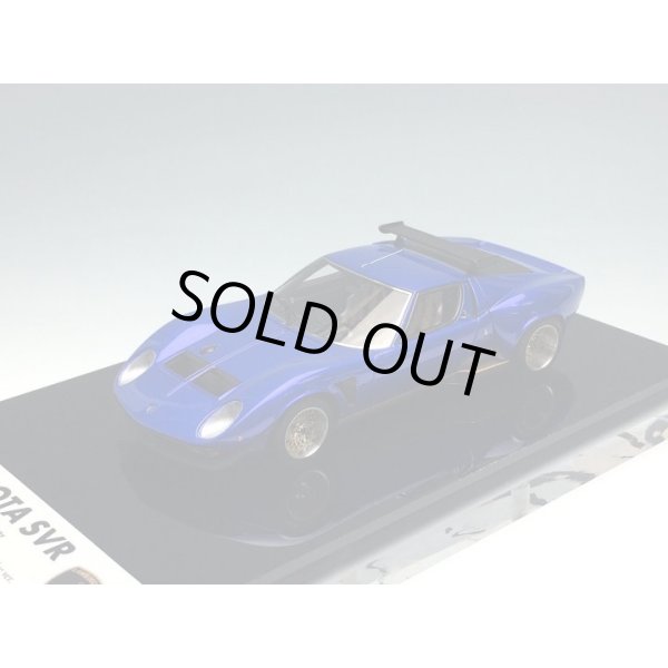 画像2: EIDOLON 1/43 Lamborghini Jota SVR 1975 -Exclusive for AXELLWORKS- Limited 22 pcs. Lobellia Blue/Gold (2)