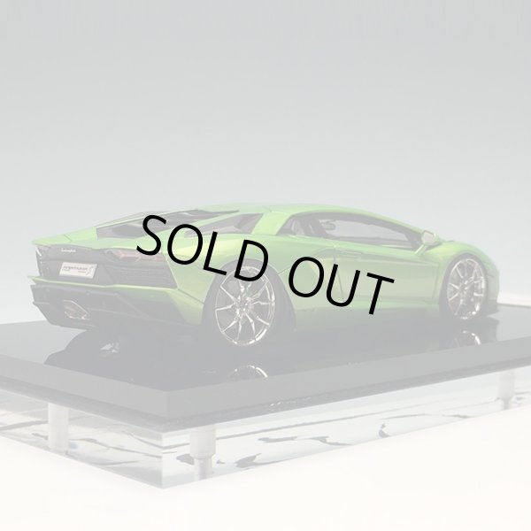 画像2: EIDOLON 1/43 Lamborghini Aventador S 2017 -Exclusive for AXELLWORKS- Limited 22 pcs. Giallo Verde Pearl  (2)
