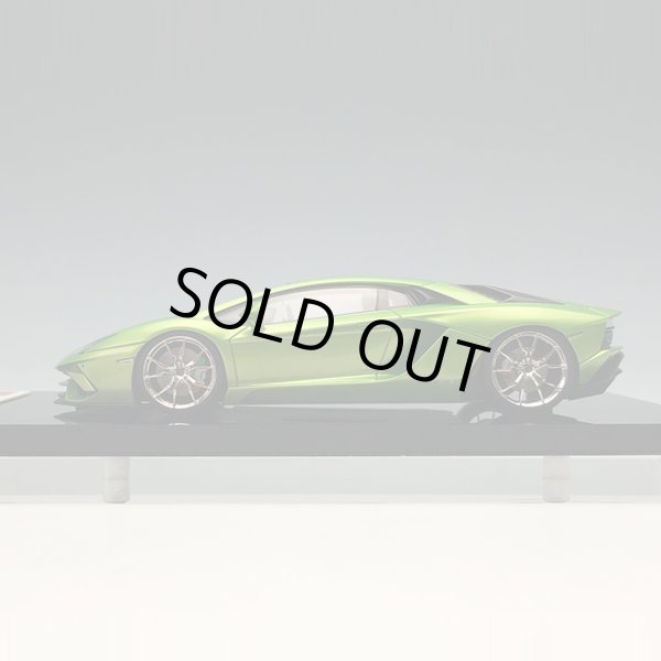 画像4: EIDOLON 1/43 Lamborghini Aventador S 2017 -Exclusive for AXELLWORKS- Limited 22 pcs. Giallo Verde Pearl  (4)