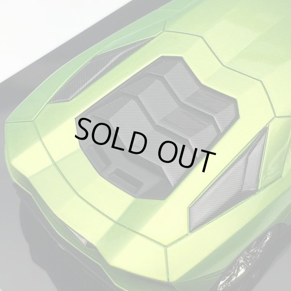 画像5: EIDOLON 1/43 Lamborghini Aventador S 2017 -Exclusive for AXELLWORKS- Limited 22 pcs. Giallo Verde Pearl  (5)