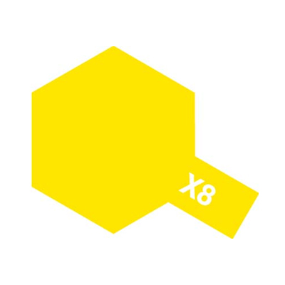 画像1: アクリルミニ X-8 レモンイエロー (1)