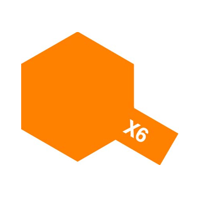 画像1: アクリルミニ X-6 オレンジ (1)