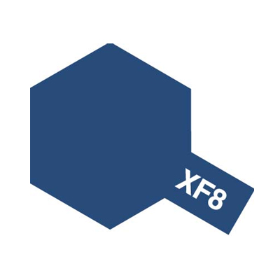 画像1: アクリルミニ XF-8 フラットブルー (1)