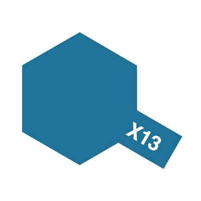 画像1: アクリルミニ X-13 メタリックブルー (1)