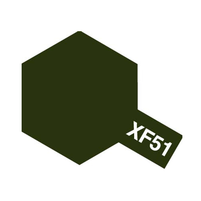 画像1: エナメル XF-51 カーキドラブ (1)