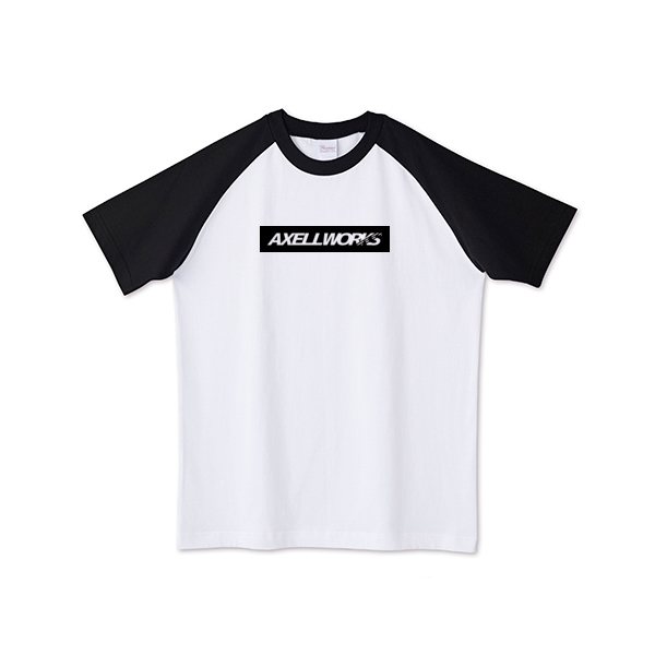 画像1: AXELLWORKS BOX logo ラグランTシャツ (1)