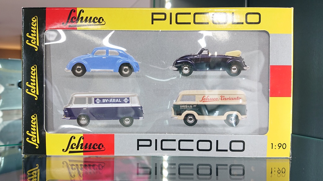 画像1: piccolo Piccolo Gift Set B（Ford FK 1000 Van, VW Kafer, Barkas B1000 Van and VW Kafer Convertible） (1)