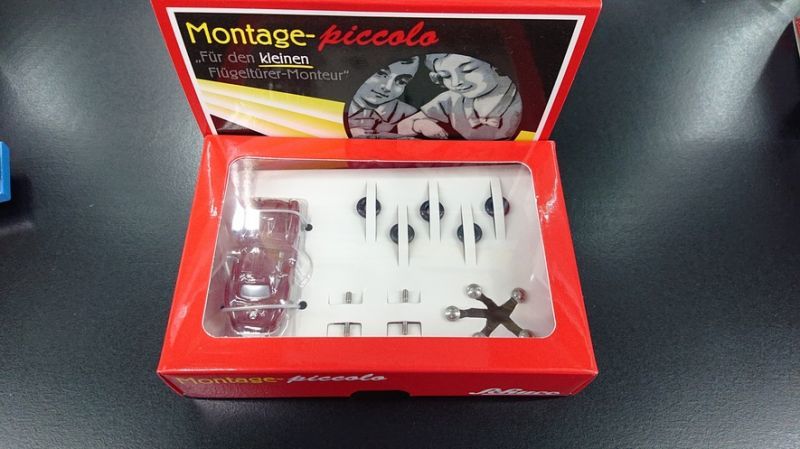 画像1: piccolo Mercedes Benz 300SL Gullwing as construction-kit (1)