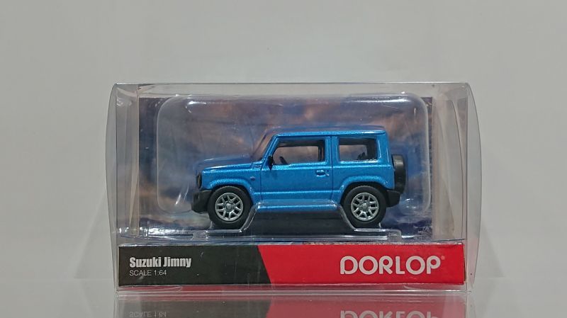 画像1: DORLOP 1:64 SUZUKI Jimny RHD ブリスクブルーM (1)