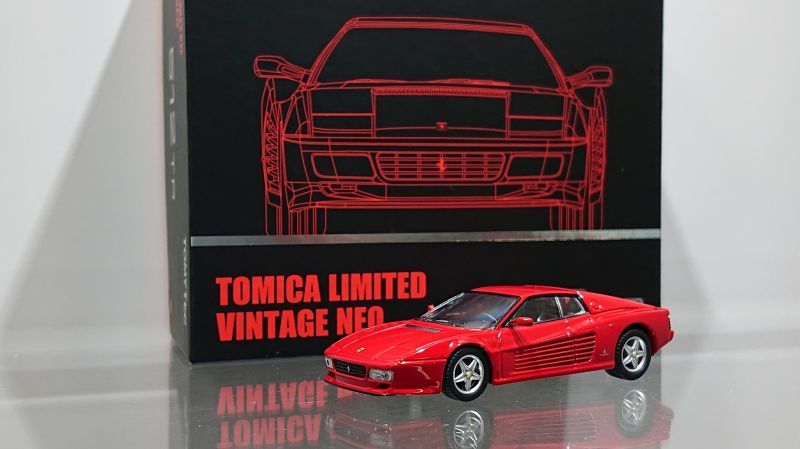 画像1: TOMYTEC 1/64 Ferrari 512TR Red (1)