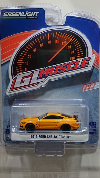 画像1: GREEN LiGHT 1:64 GL MUSCLE '19 FORD SHELBY GT350R (1)