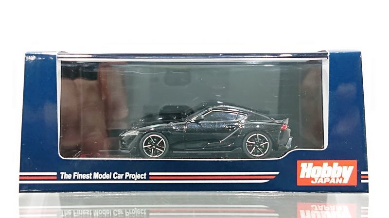 画像1: Hobby Japan 1/64 TOYOTA GR SUPRA (A90) RZ Black Metallic (1)