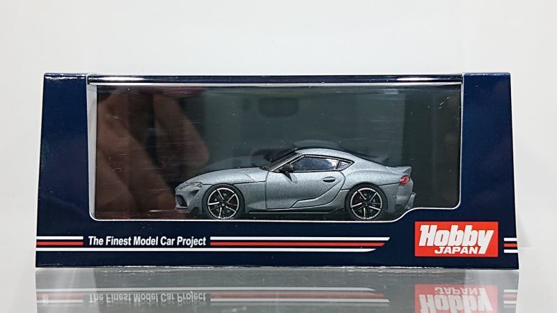 画像1: Hobby Japan 1/64 TOYOTA GR SUPRA (A90) RZ Matte Storm Gray Metallic (1)