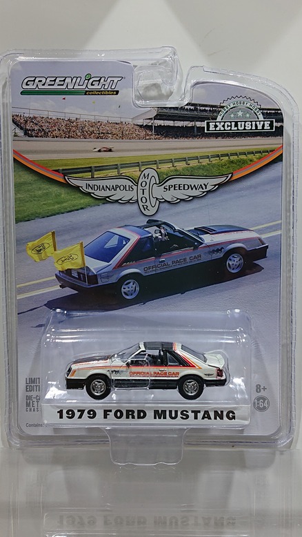 画像1: GREEN LiGHT EXCLUSIVE 1/64 '79 Ford Mustang 63rd Annual Indianapolis 500Mile Race Official Pace Car (1)