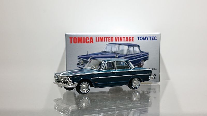 画像1: TOMYTEC 1/64 Limited Vintage Prince Gloria Super 6 Dark Blue (1)