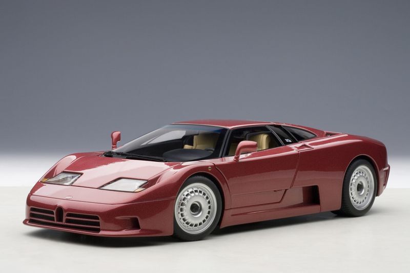 AUTOart 1/18 Bugatti EB110 GT (Rosso Scuro) - AXELLWORKS