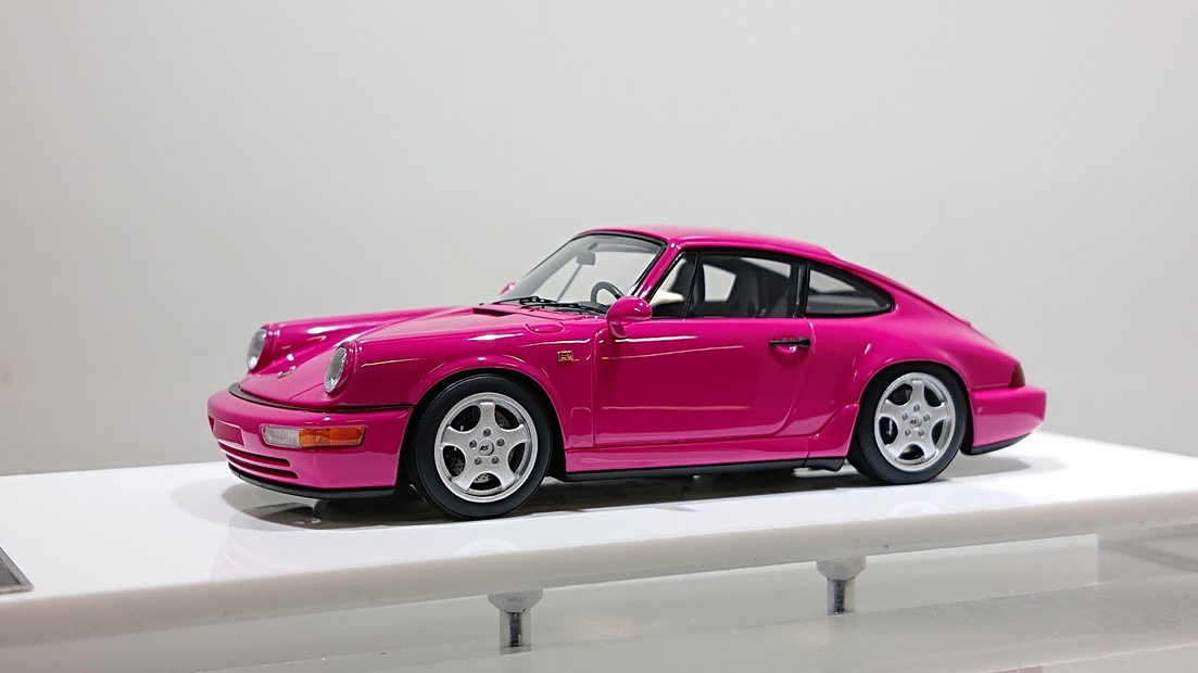 VISION ポルシェ 911 (964) Carrera RS 1992 VISION 1/43 Porsche 911(964) Carrera RS 1992 Black / Orange