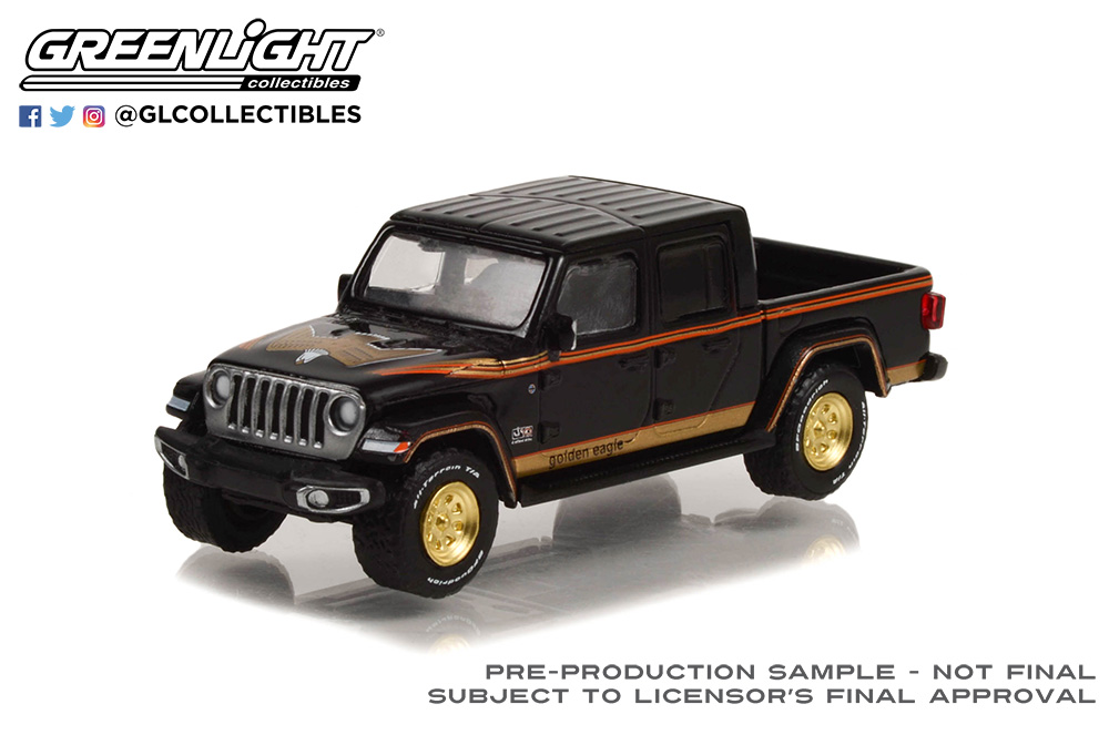 画像1: GREEN LiGHT EXCLUSIVE 1/64 Jeep Gladiator - J-10 Golden Eagle Tribute (1)