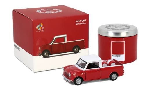 画像1: Tiny City Morris Mini Pickup PANTONE True Red (1)