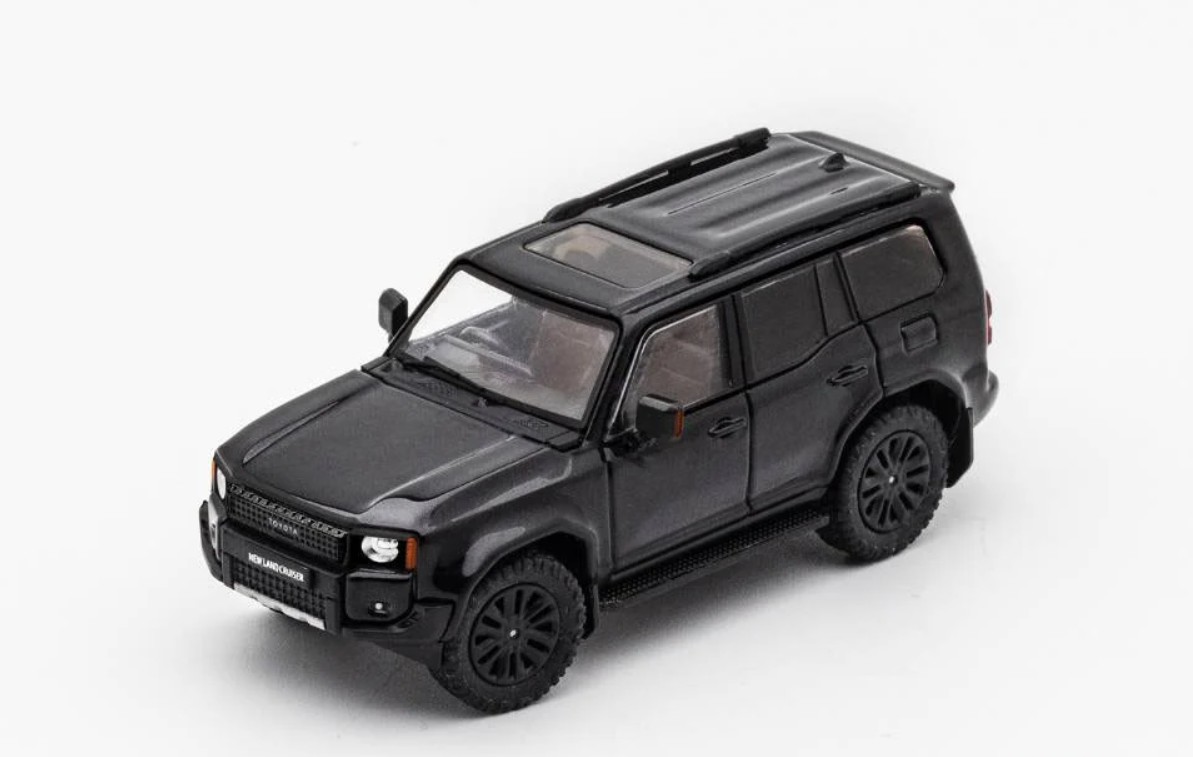 画像1: Gaincorp Products 1/64 Toyota Land Cruiser Prado 250 (RHD) Black (1)