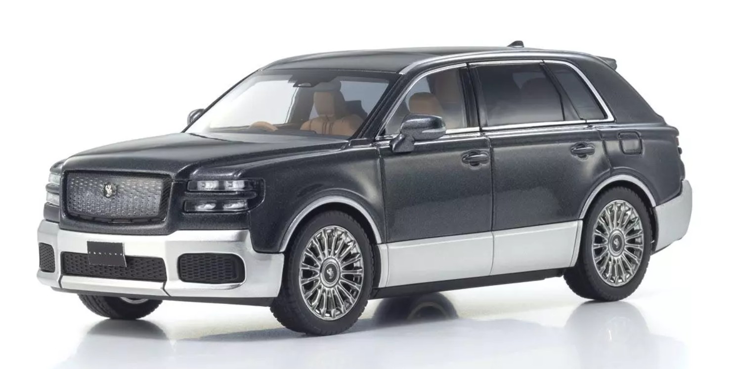 Kyosho Original 1/43 Toyota Century 黎明 (Gray/Silver) with