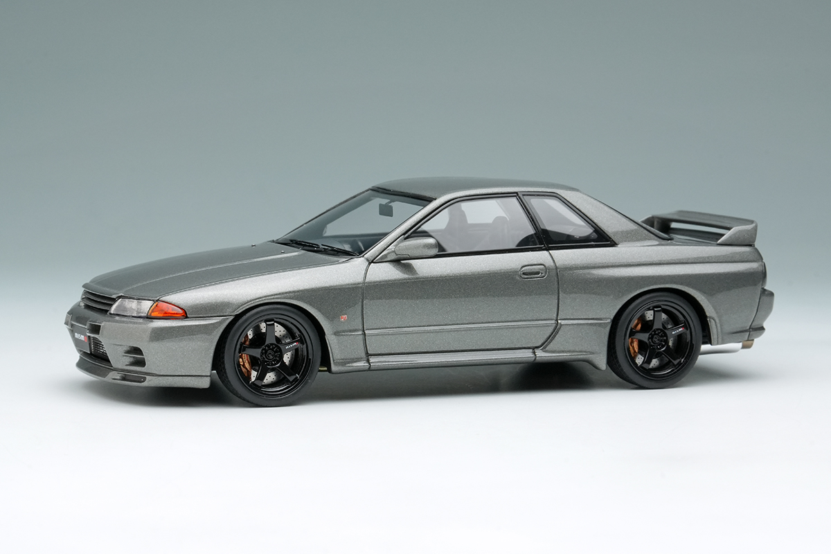 ロッソ 1/43 スカイライン GT-R ニスモ R32 ガングレーメタリック EIDOLON 1/43 NISSAN SKYLINE GT-R (NISMO BNR32 CRS Version
