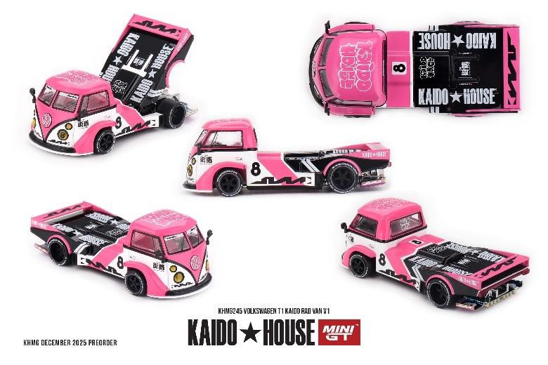 画像1: MINI GT 1/64 Volkswagen T1 KAIDO RADVAN V1 (LHD) (1)